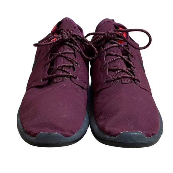 Nike Rosie 2 color Maroon with Orange neon lining inside. Men’s size 10. - Picture 2 of 10